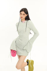 Litlookz Studio Soft Girl Cut Out Mini Dress, view 4