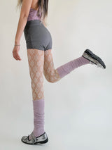 Litlookz Studio Soft Girl Floral Lace Tights, view 3