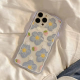 Litlookz Studio Soft Girl Flowers Clear Phone Case, view 3