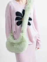 Litlookz Studio Soft Girl Fluffy Multifunctional Bag, view 2