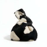 Litlookz Studio Soft Girl Heart Fluffy Wrist Bag, view 3