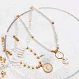 Litlookz Studio Soft Girl Heart & Moon Two-Pack Necklace Set, view 4