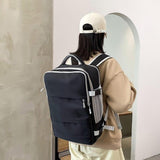 Litlookz Studio Soft Girl Hidden Pockets Travel Backpack, view 3