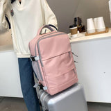 Litlookz Studio Soft Girl Hidden Pockets Travel Backpack, view 4