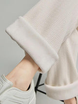 Litlookz Studio Soft Girl Knitted Sweatpants, view 3