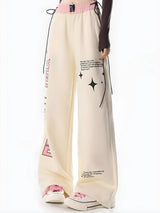 Litlookz Studio Soft Girl Lace Up Sweatpants, view 2