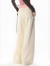 Litlookz Studio Soft Girl Lace Up Sweatpants, view 3