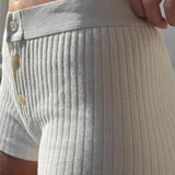 Litlookz Studio Soft Girl Low Rise Knitted Shorts, view 2