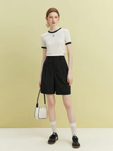 Litlookz Studio Soft Girl Minimal Heart Tee, view 4