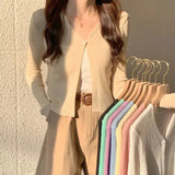 Litlookz Studio Soft Girl One Button Cardigan, view 5
