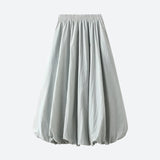 Litlookz Studio Soft Girl Pastel Bubble Midi Skirt, view 4