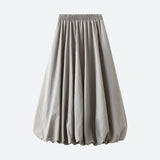 Litlookz Studio Soft Girl Pastel Bubble Midi Skirt, view 5