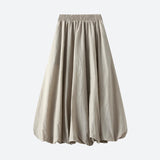 Litlookz Studio Soft Girl Pastel Bubble Midi Skirt, view 6