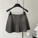 Litlookz Studio Soft Girl Pleated High Rise Mini Skort, view 6