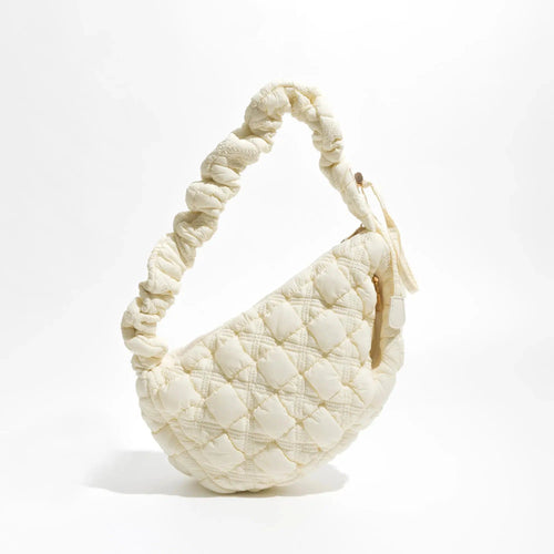 Litlookz Studio Soft Girl Quilted Bubble Shoulder Bag