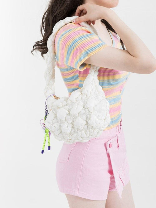 Litlookz Studio Soft Girl Quilted Handbag