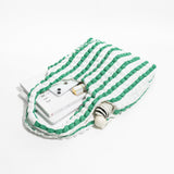 Litlookz Studio Soft Girl Quilted Striped Handbag, view 5