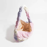 Litlookz Studio Soft Girl Rainbow Quilted Bag, view 2