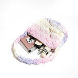 Litlookz Studio Soft Girl Rainbow Quilted Bag, view 3