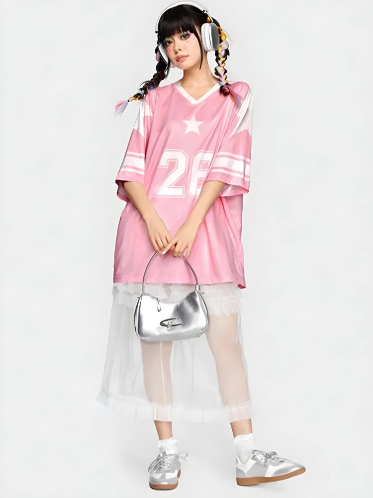 Litlookz Studio Soft Girl Star 26 Jersey Top