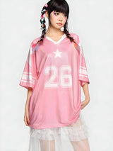 Litlookz Studio Soft Girl Star 26 Jersey Top, view 2