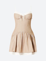 Litlookz Studio Soft Girl Striped Mini Dress, view 6