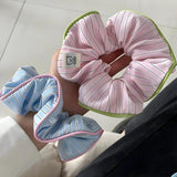 Litlookz Studio Soft Girl Striped Scrunchies, view 2