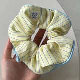 Litlookz Studio Soft Girl Striped Scrunchies, view 5