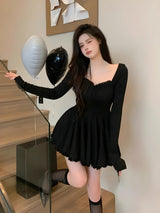 Litlookz Studio Soft Girl Sweetheart Neckline Mini Dress, view 5