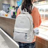 Litlookz Studio Soft Girl Waterproof School Backpack, view 3