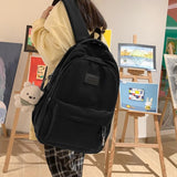 Litlookz Studio Soft Girl Waterproof School Backpack, view 5