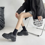 Litlookz Studio Soft Grunge Chunky Platform Oxford Shoes, view 4