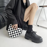 Litlookz Studio Soft Grunge Chunky Platform Oxford Shoes, view 5