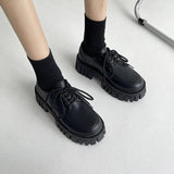 Litlookz Studio Soft Grunge Chunky Platform Oxford Shoes, view 6