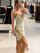 Litlookz Studio Soft Satin Slip Mini Dress, view 4