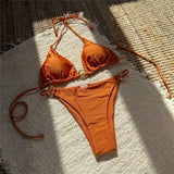 Litlookz Studio Spiral Detail Bikini Set, view 2
