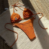 Litlookz Studio Spiral Detail Bikini Set, view 6