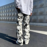 Litlookz Studio Spray Paint Straight Leg Jeans, view 2