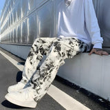 Litlookz Studio Spray Paint Straight Leg Jeans, view 4