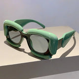 Litlookz Studio Square Puffer Sunglasses, view 2