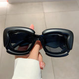 Litlookz Studio Square Puffer Sunglasses, view 3