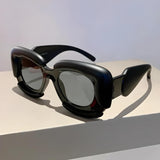 Litlookz Studio Square Puffer Sunglasses, view 4