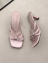 Litlookz Studio Square Toe Heels, view 3