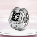Litlookz Studio Square Watch Ring, view 4