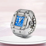 Litlookz Studio Square Watch Ring, view 5