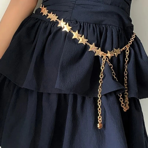 Litlookz Studio Star Chain Waist Belt