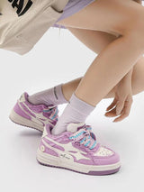 Litlookz Studio Star Patch Sneakers, view 4