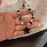 Litlookz Studio Star Pendant Beaded Necklace, view 4