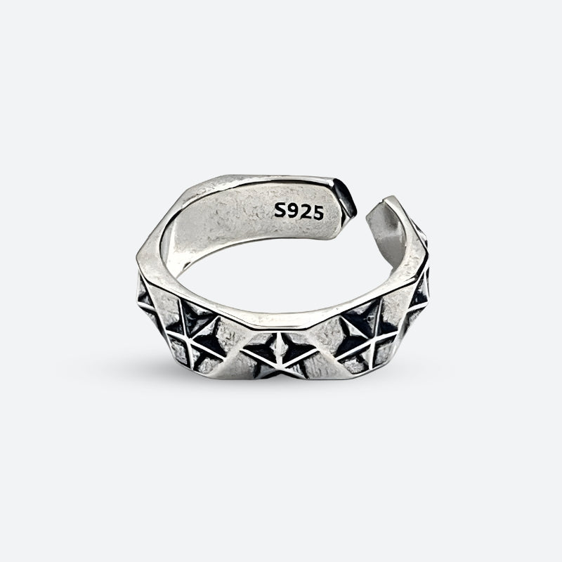Litlookz Studio Star Silver Ring