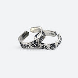 Litlookz Studio Star Silver Ring, view 2